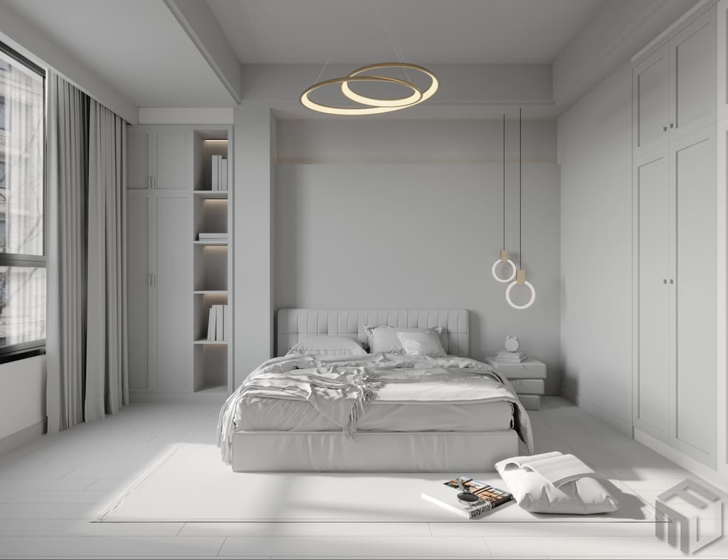 Minimalist Yatak Odası